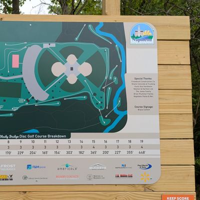 Signs are in! Thank you to all of the sponsors, organizers and supporters that have made this course a reality. 