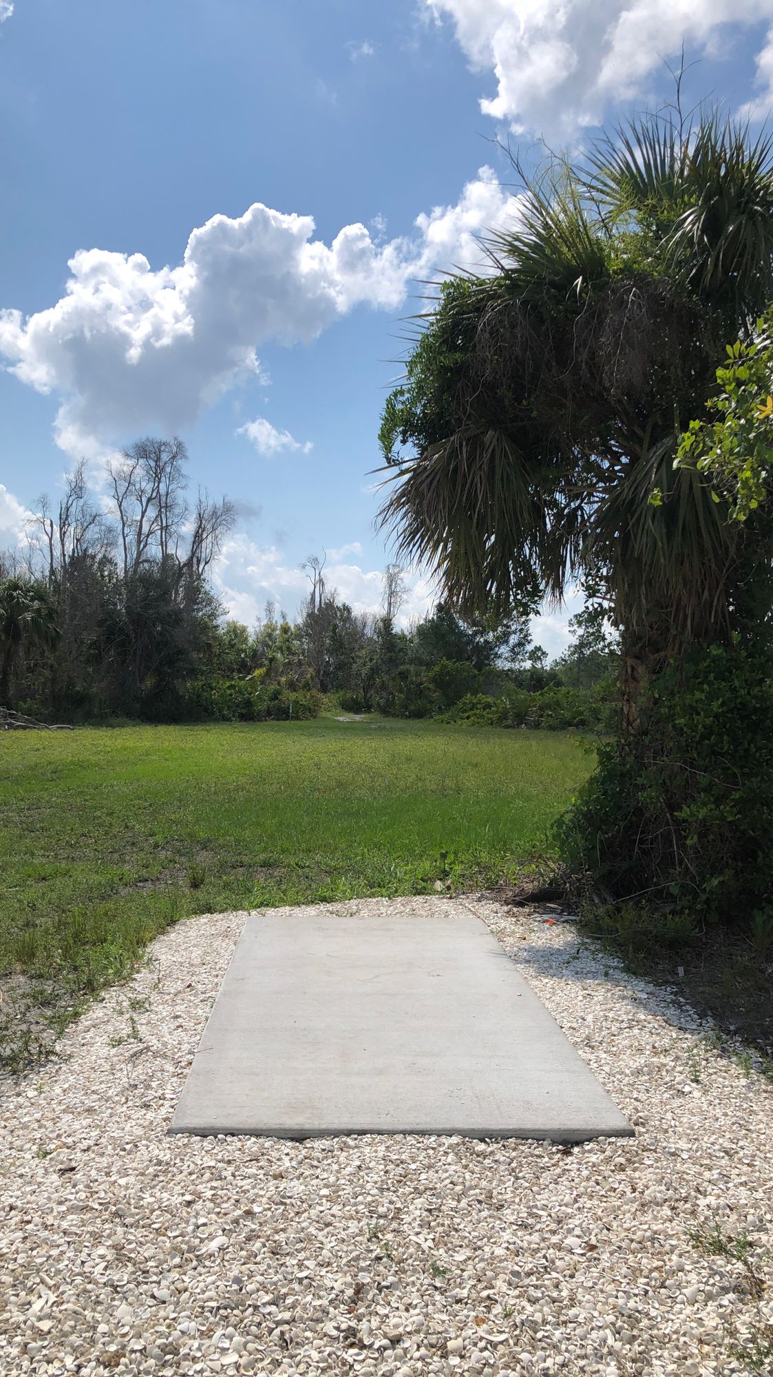Hole #10 am pad