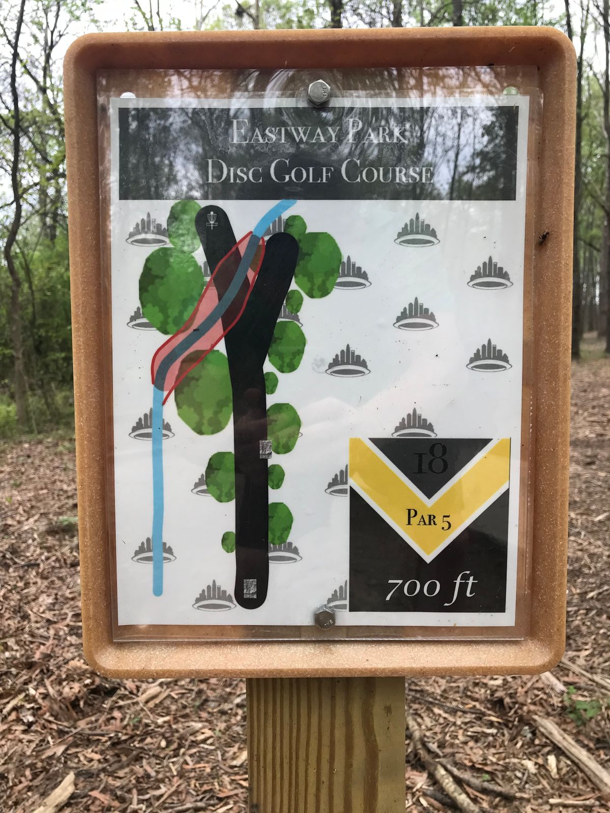 Monster par 5 for hole 18