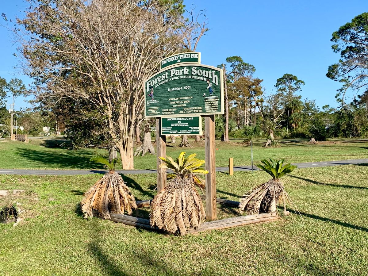 Forest Park sign