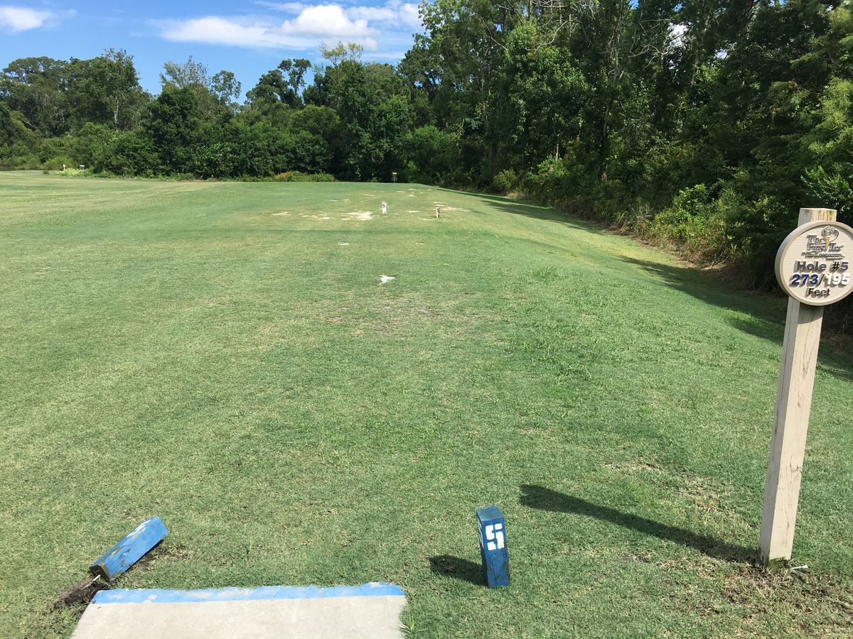 Straight shot hole 5
