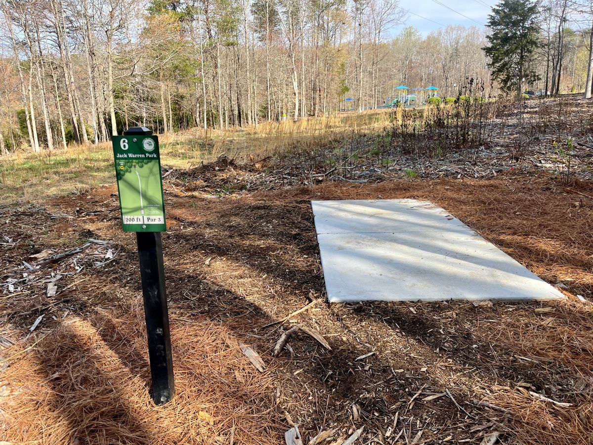 Hole 6 tee
