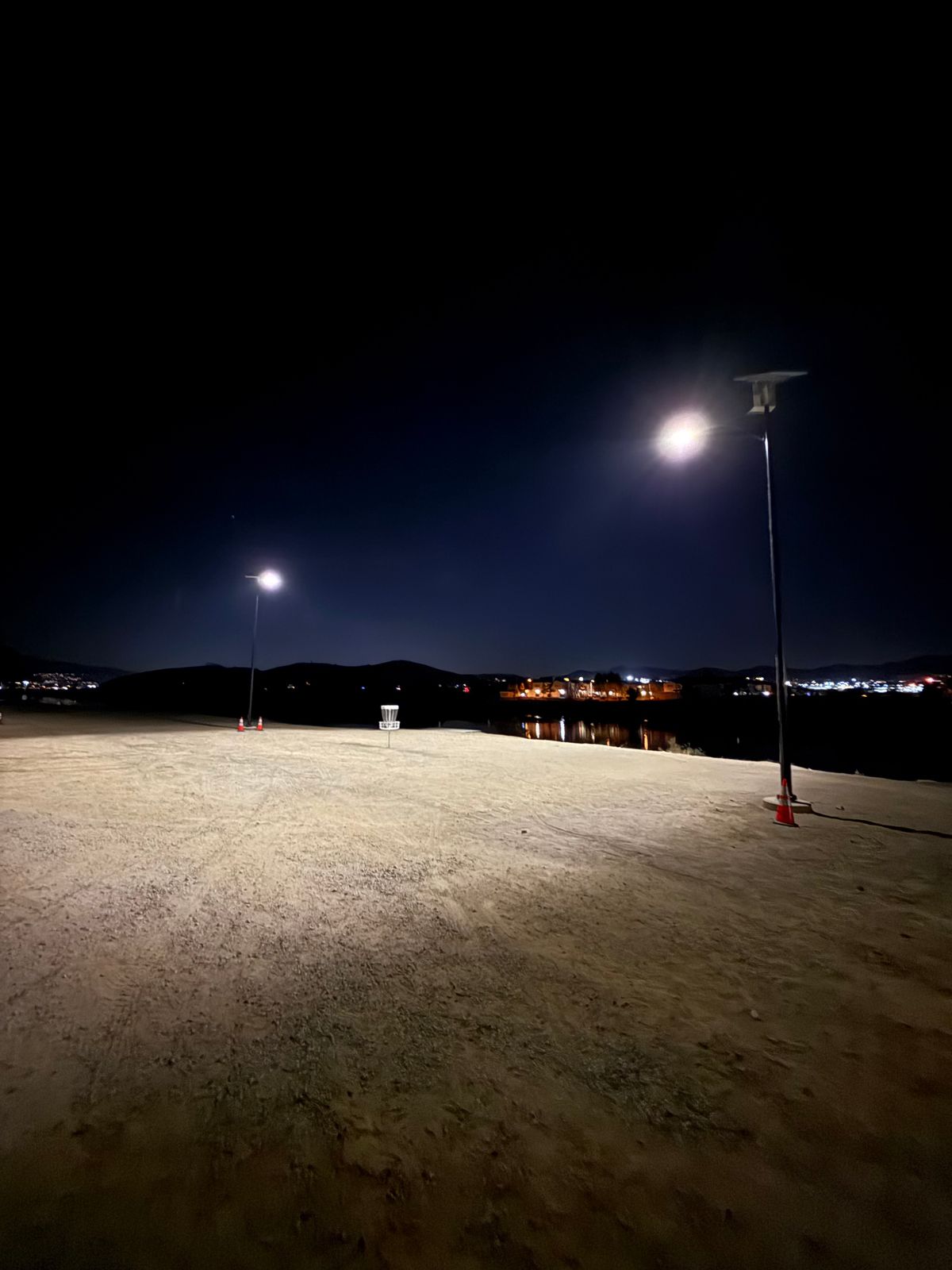 Night Disc Golf