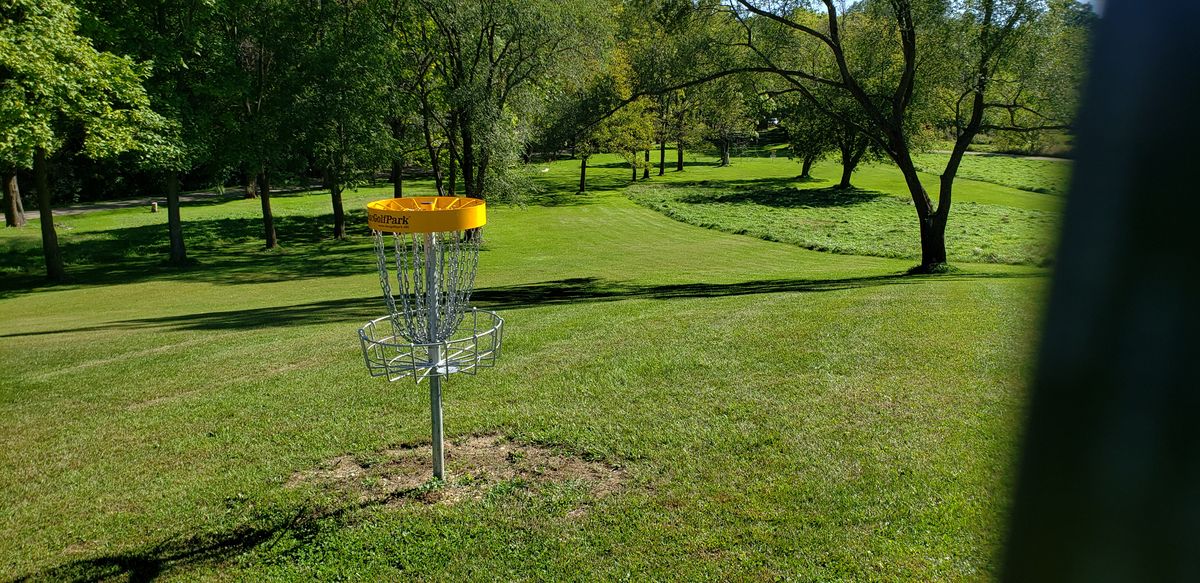 Hole 1 basket
