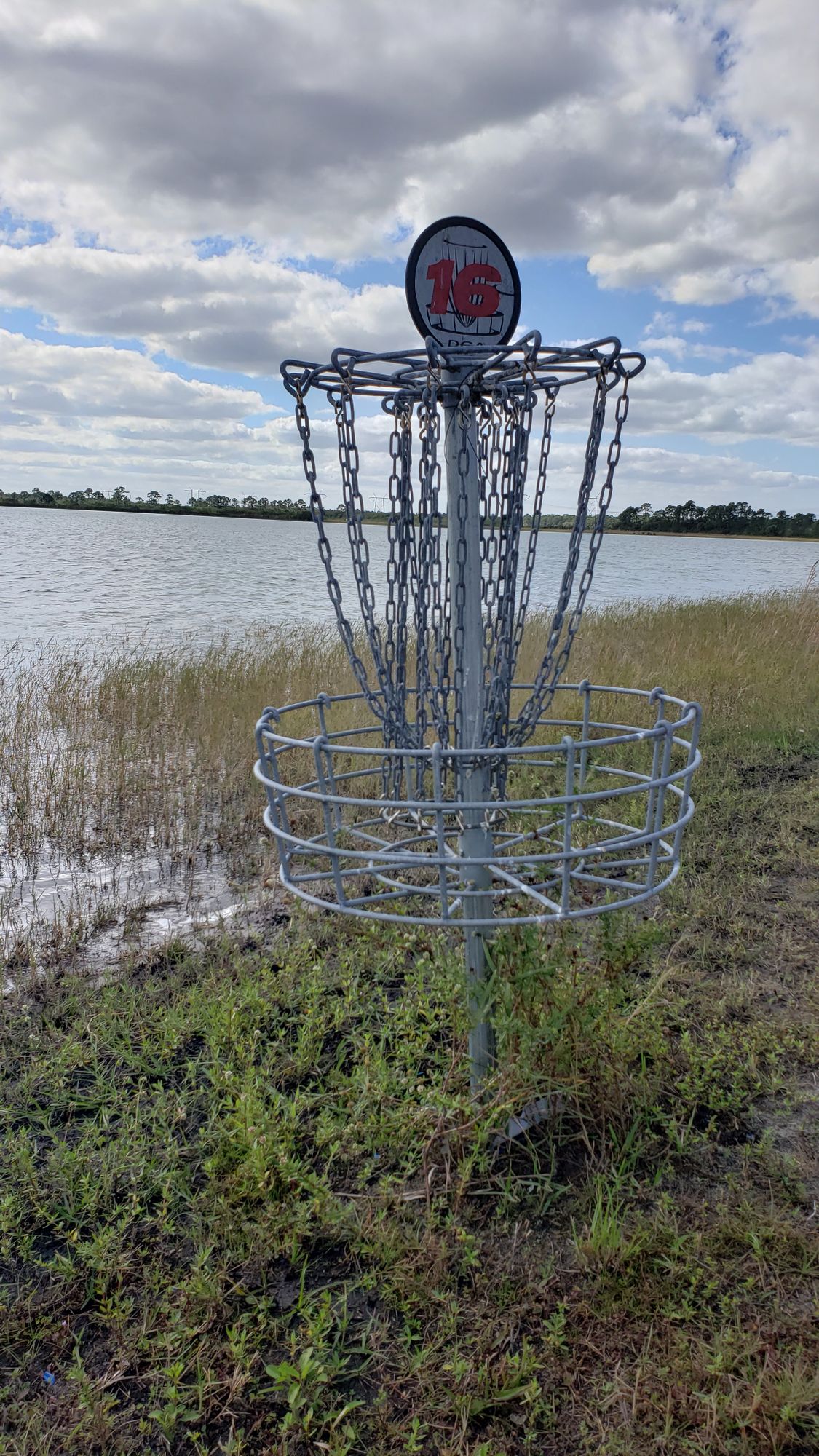 Water comes up to course