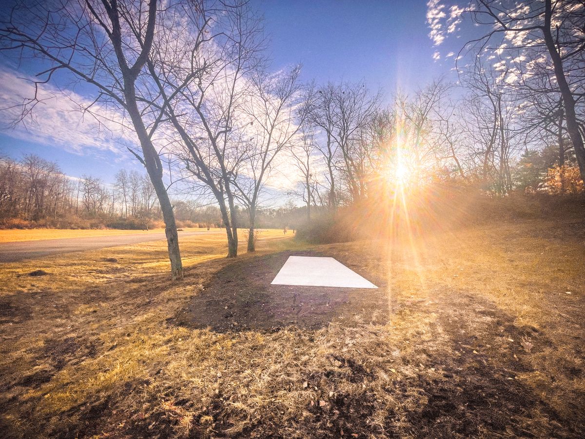 Tee pad of Hole 1