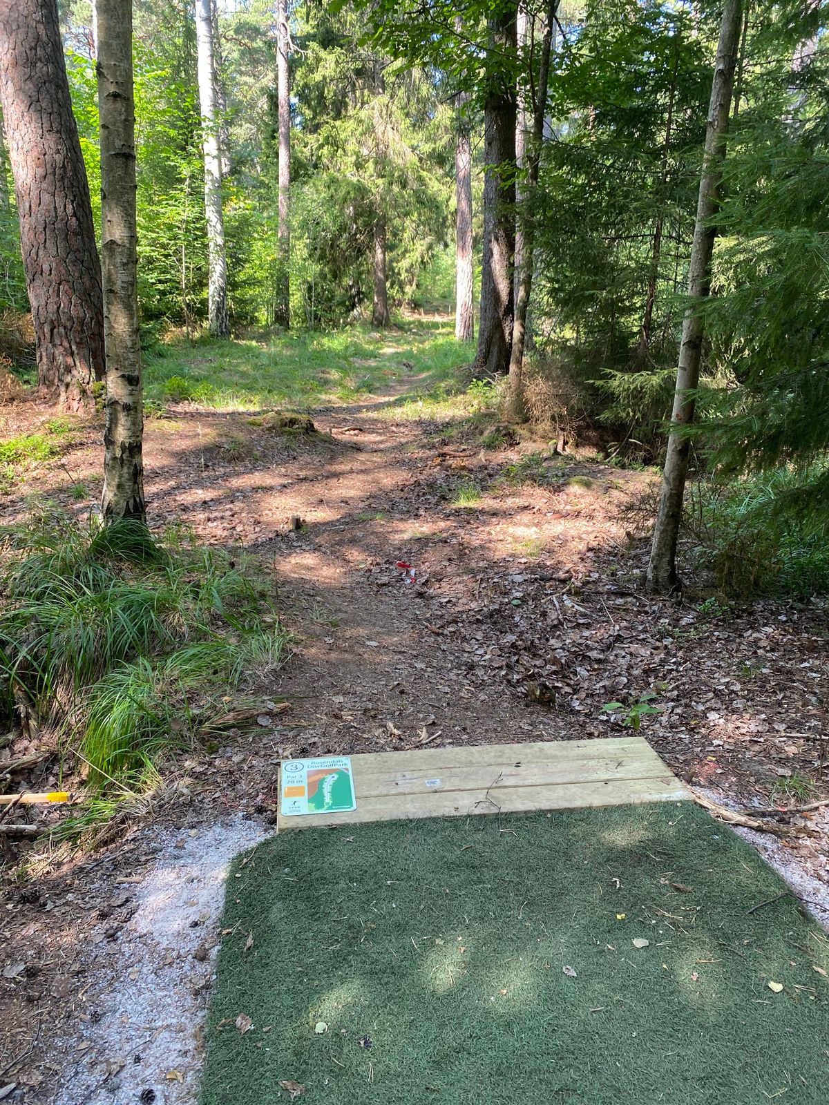 Teepad - hole 3