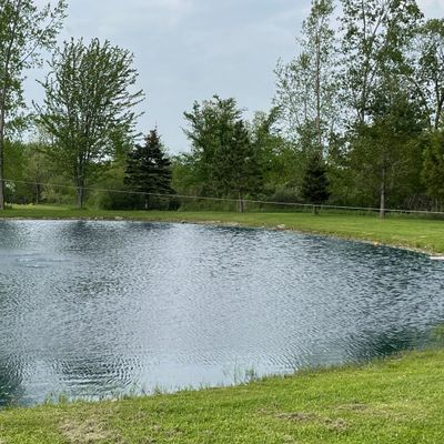 Hole 2 over the pond