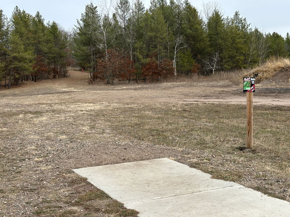 Hole 13 (slight turn over shot)