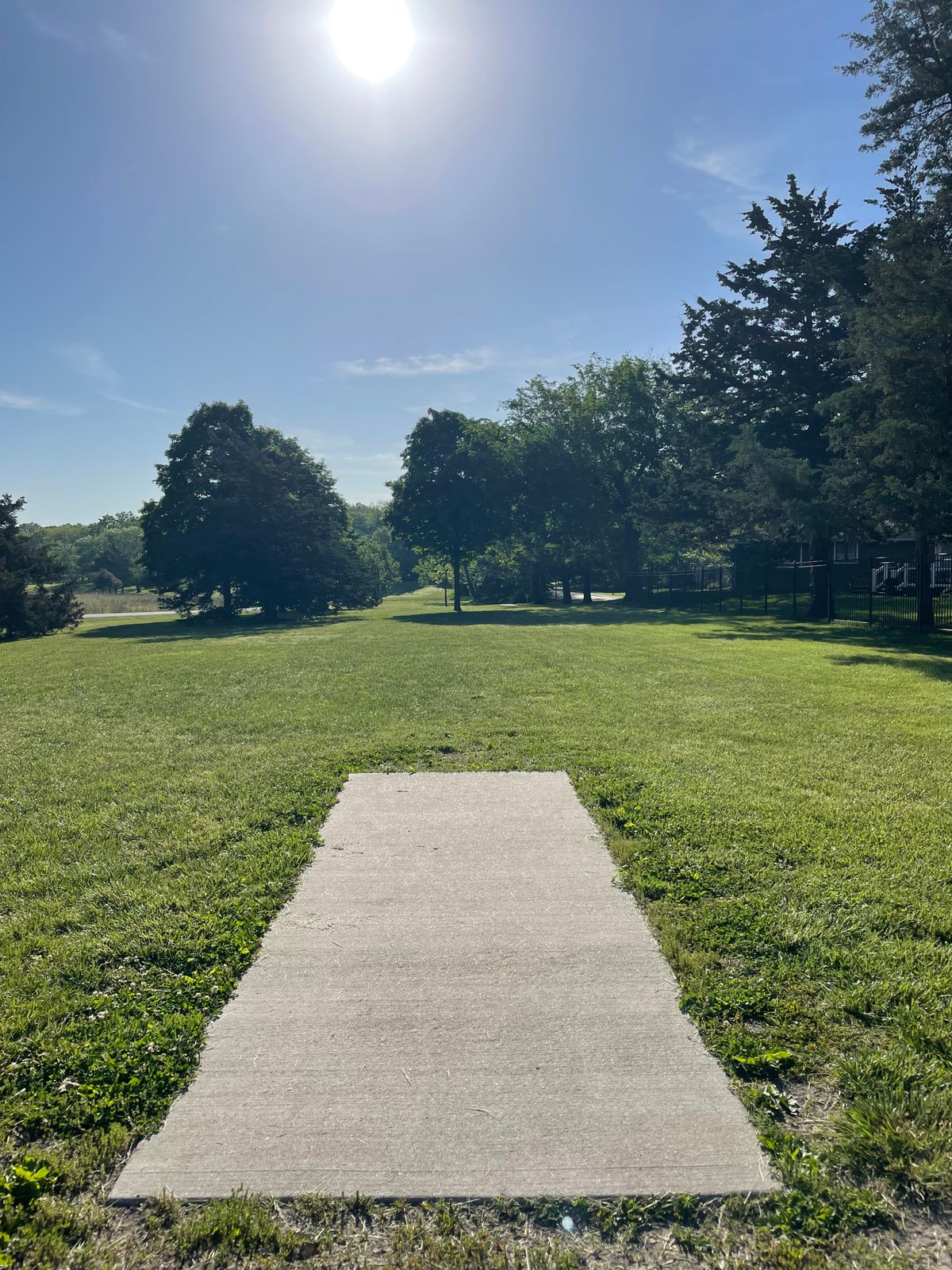 View from Hole 1 GOLD Teepad