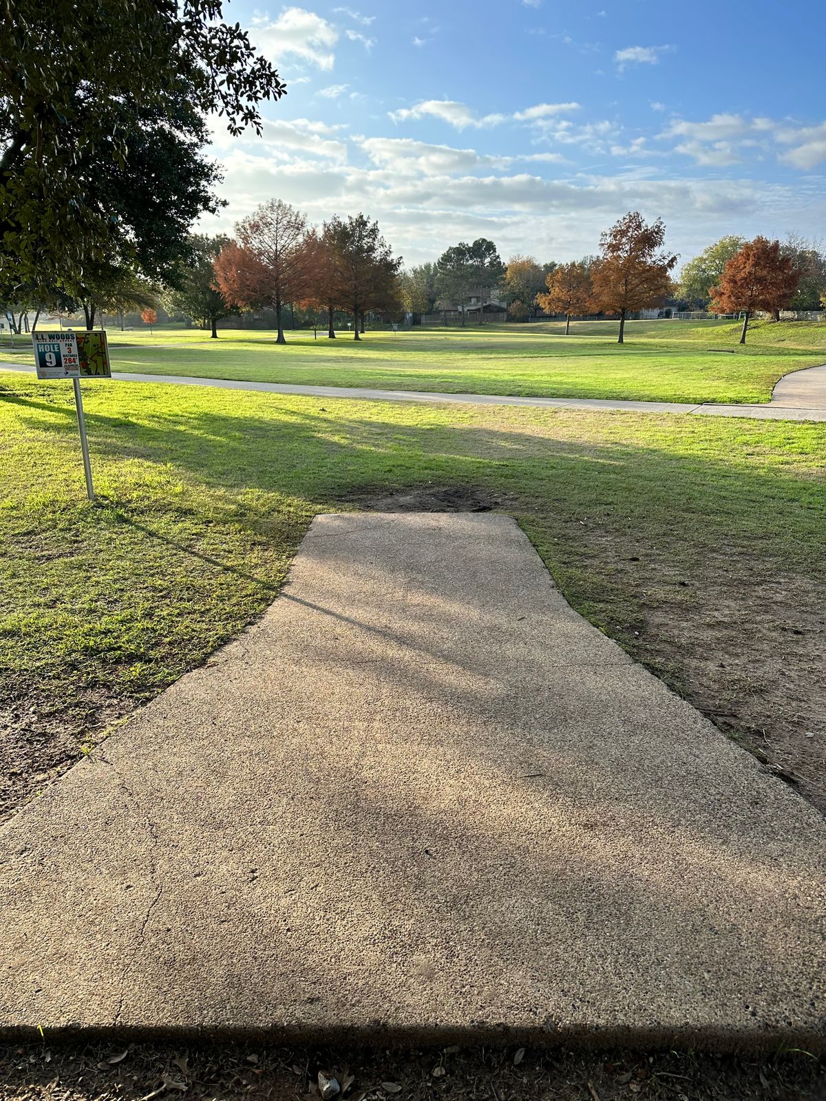 Hole 9 Tee Pad