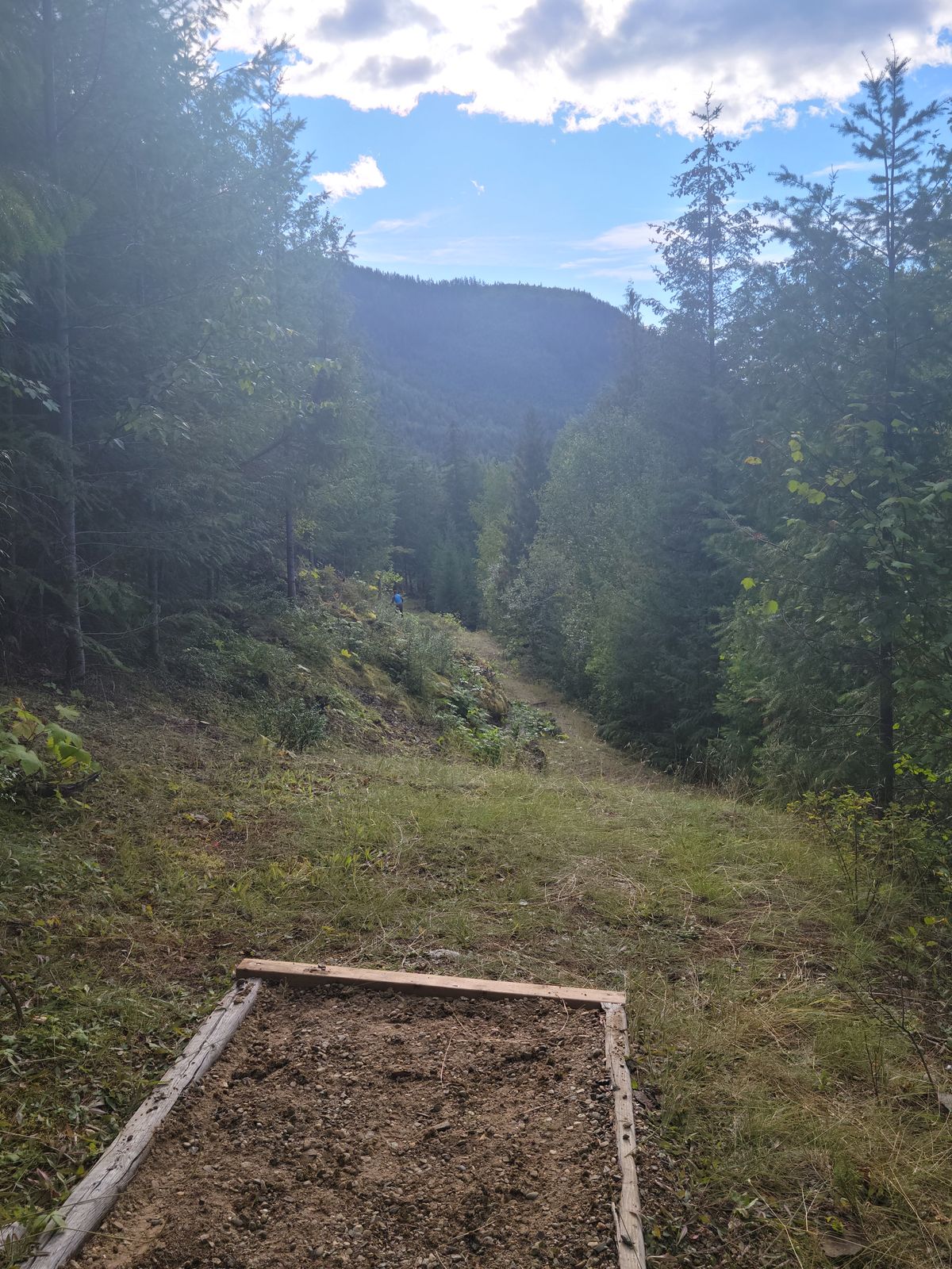 Hole 13 blue pad