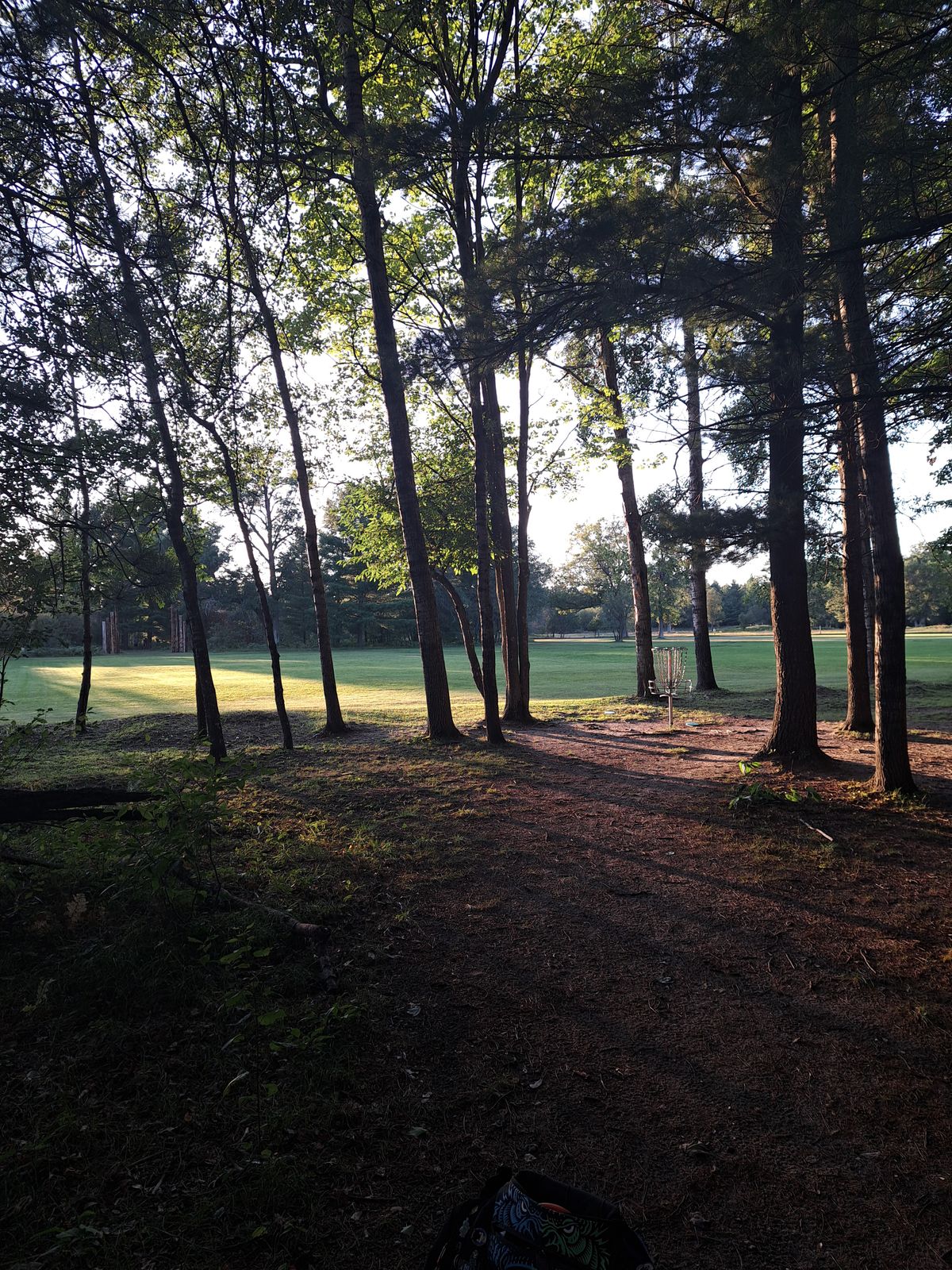 Hole 18 A basket