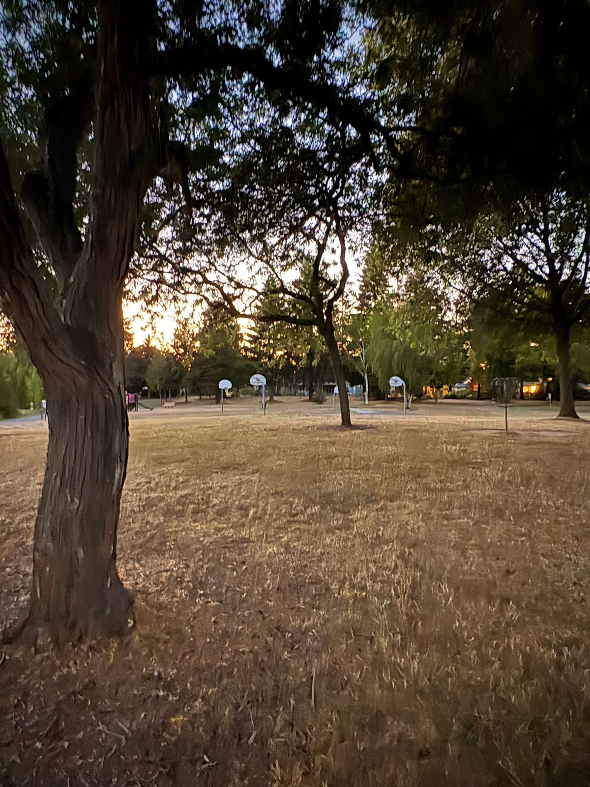 Hole 9 @ sunset.