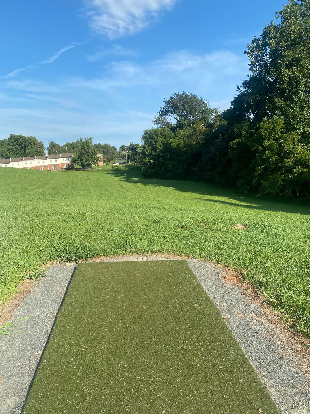 Hole 11 tee pad