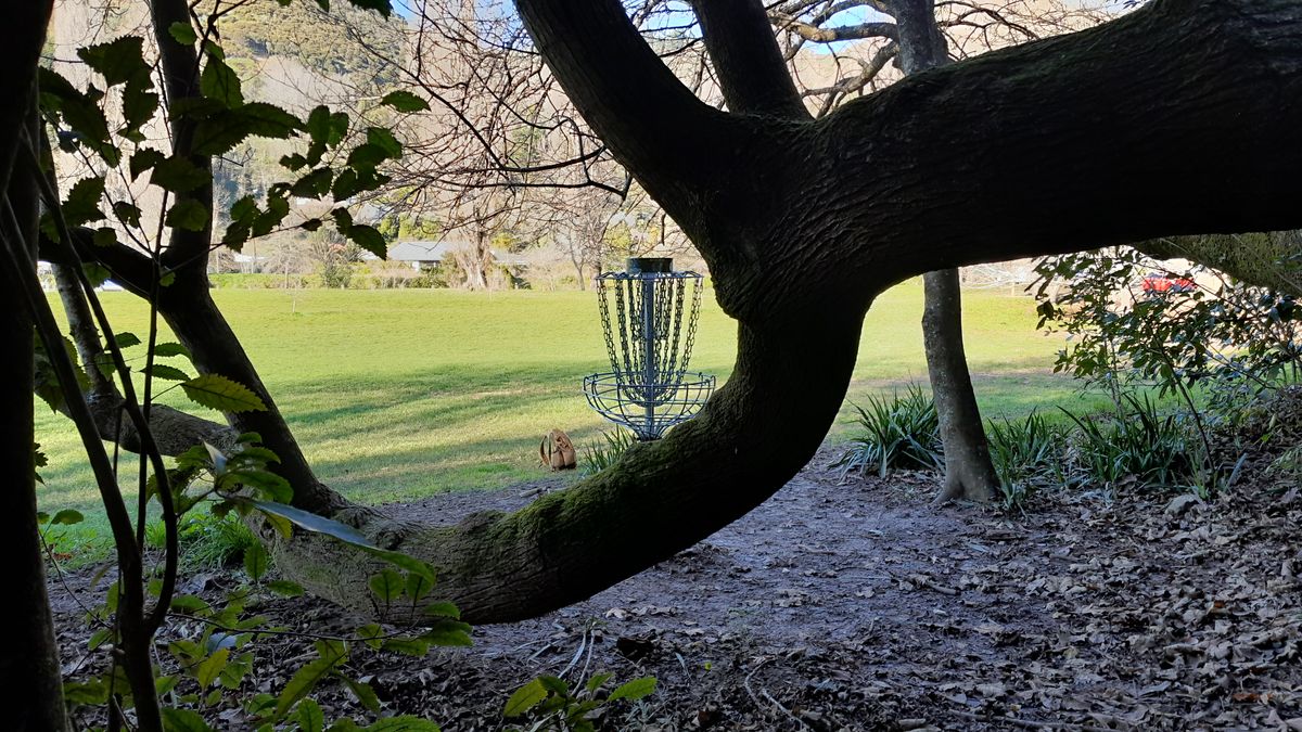 Hole 18 green