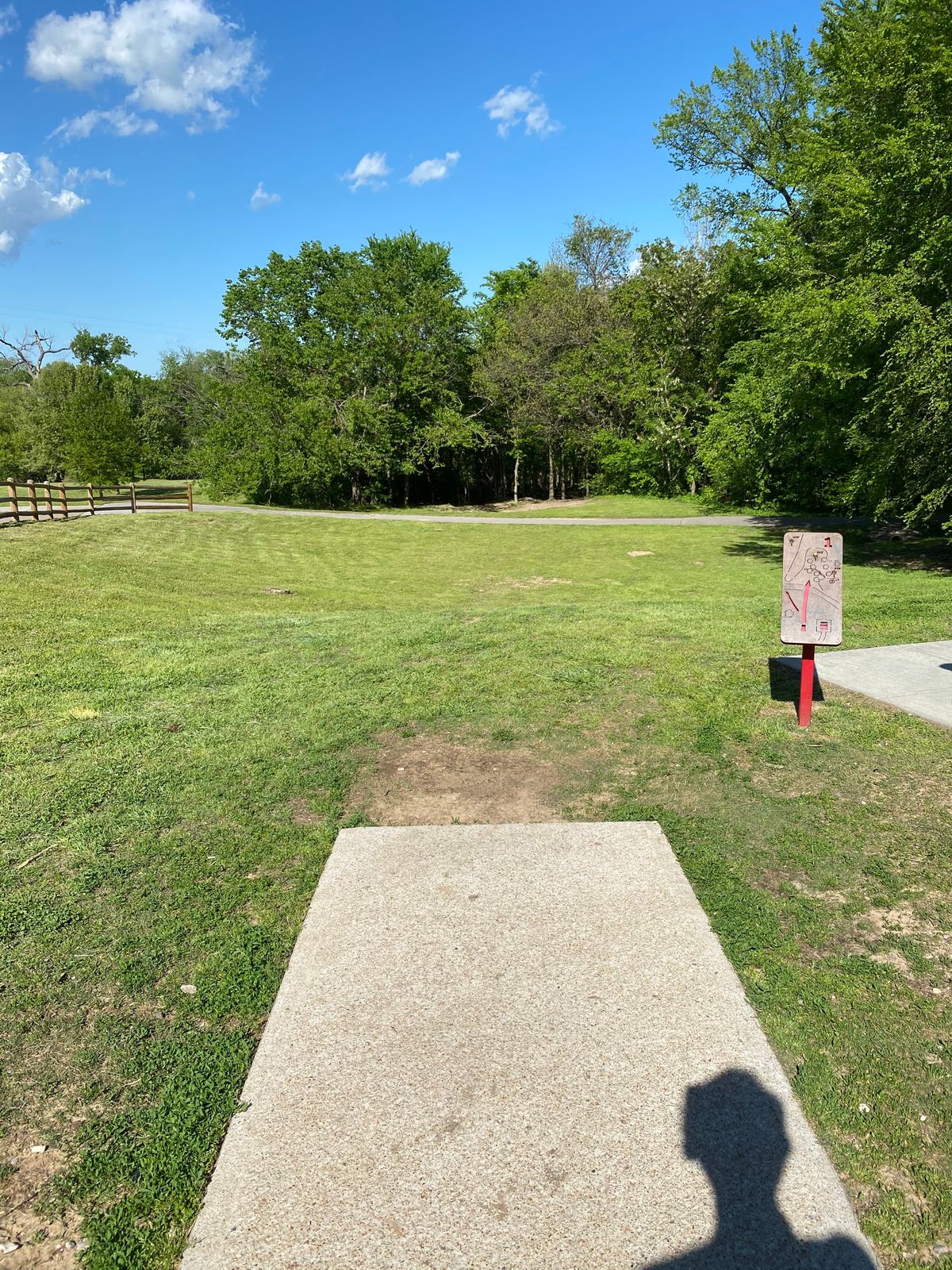 First hole