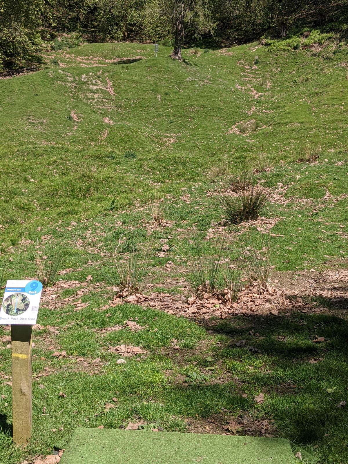 Hole 9 - uphill