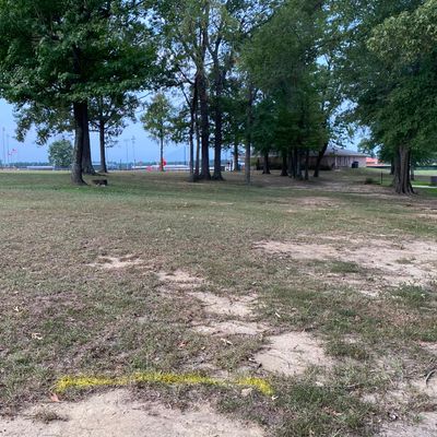 Hole 1 tee.