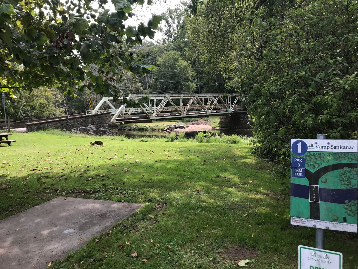 Hole 1 tee pad
