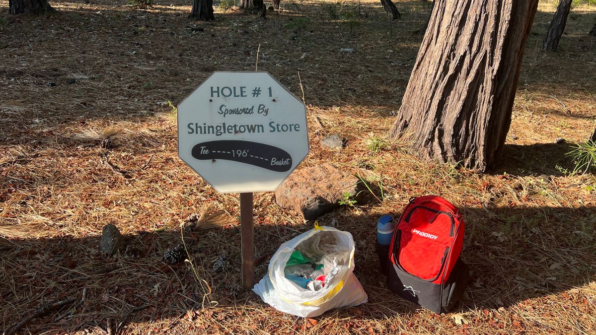 Just a small bag of trash in the whole park.  1 of the cleanest I’ve seen out this far!!!