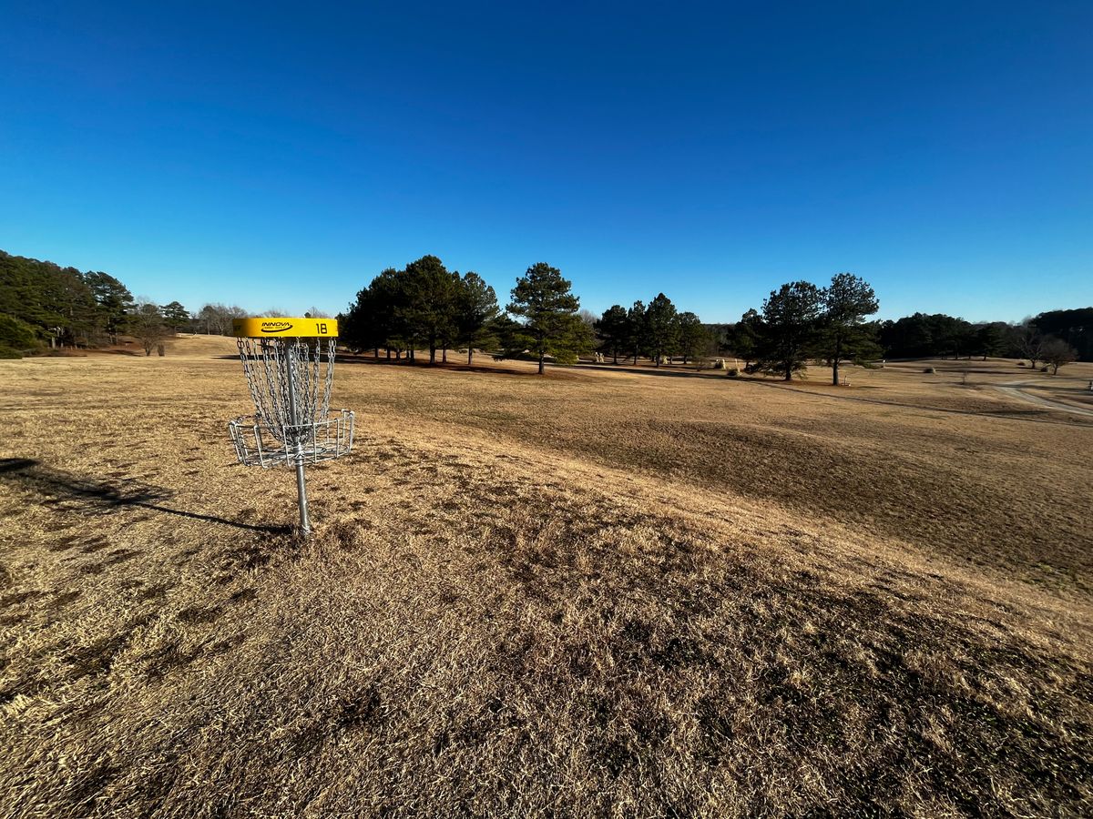 View of the park from the 18th green.