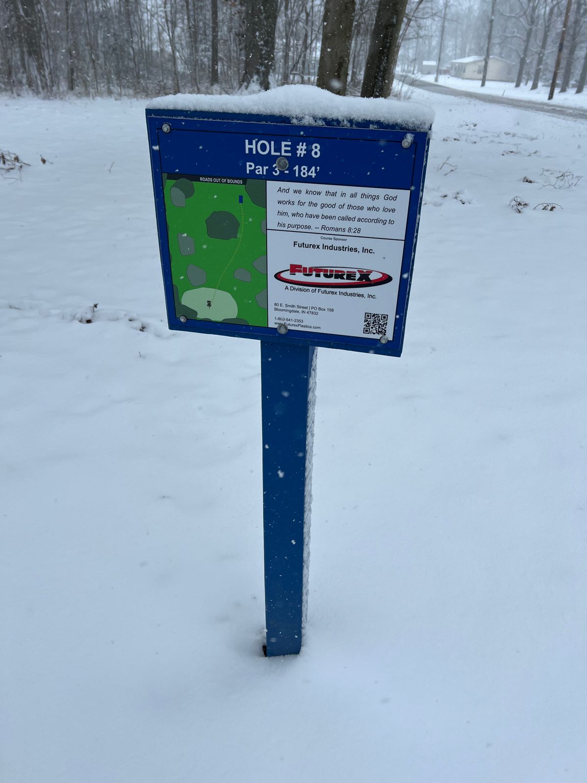 #8 Tee Sign