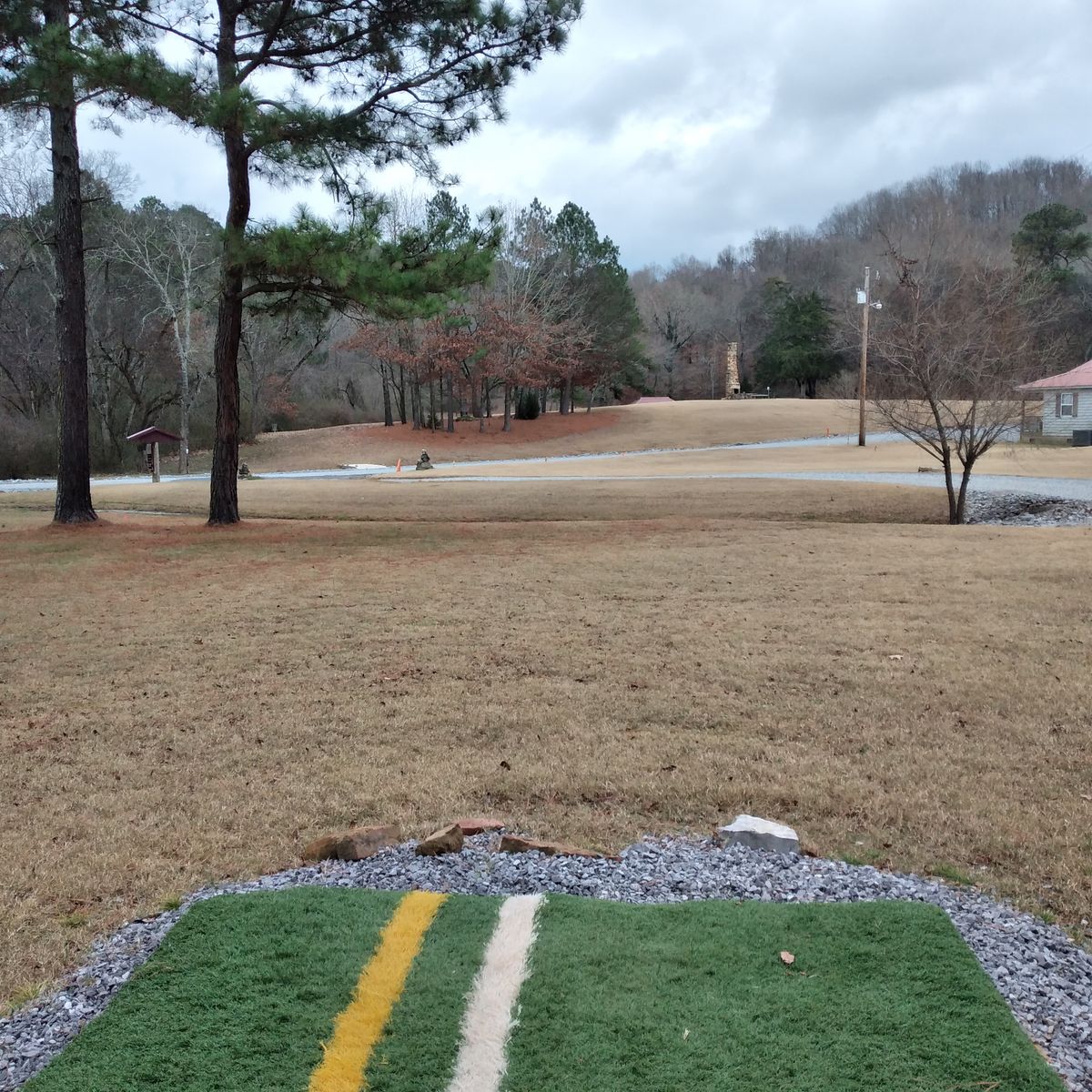 Hole 2 from teebox