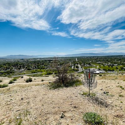 Hole 9 overlooking the valley.