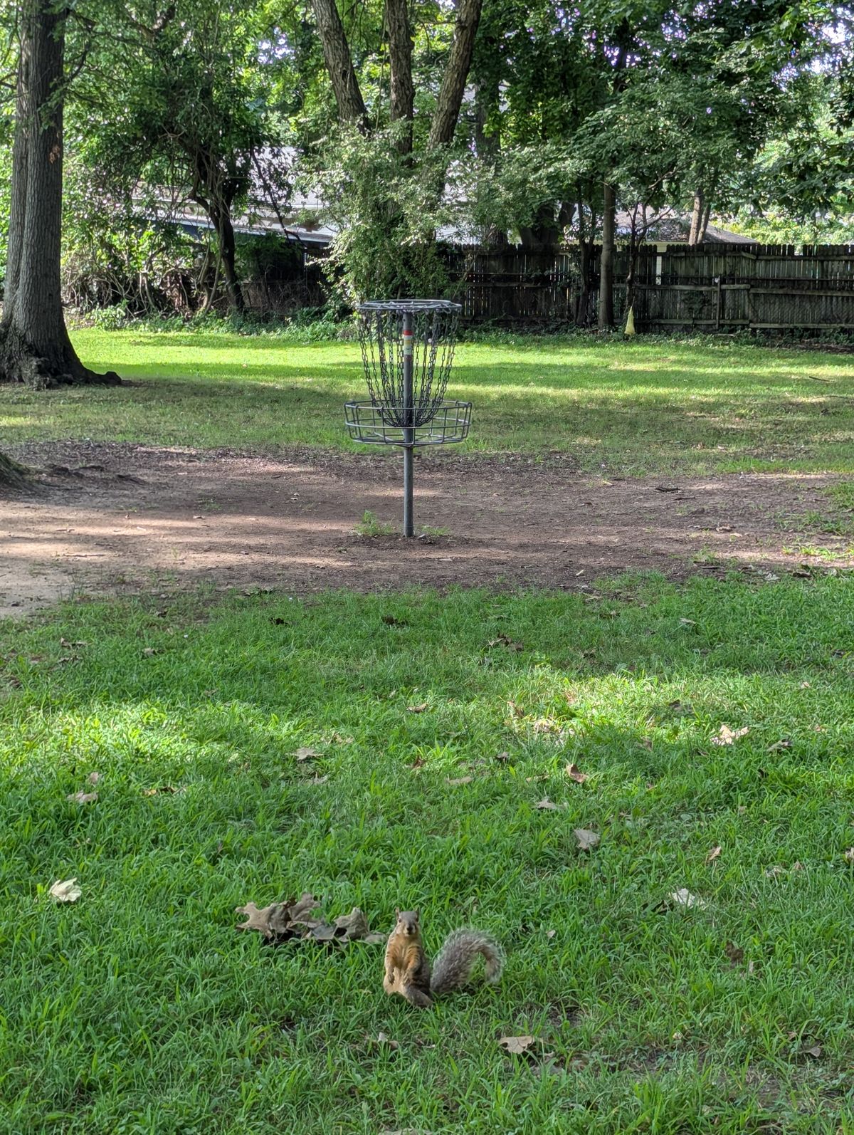 Hole 18 Basket