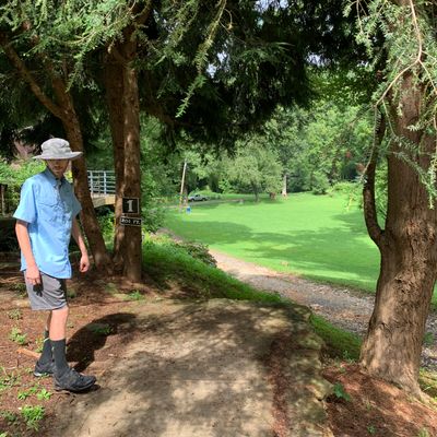 Short tee pad hole 1