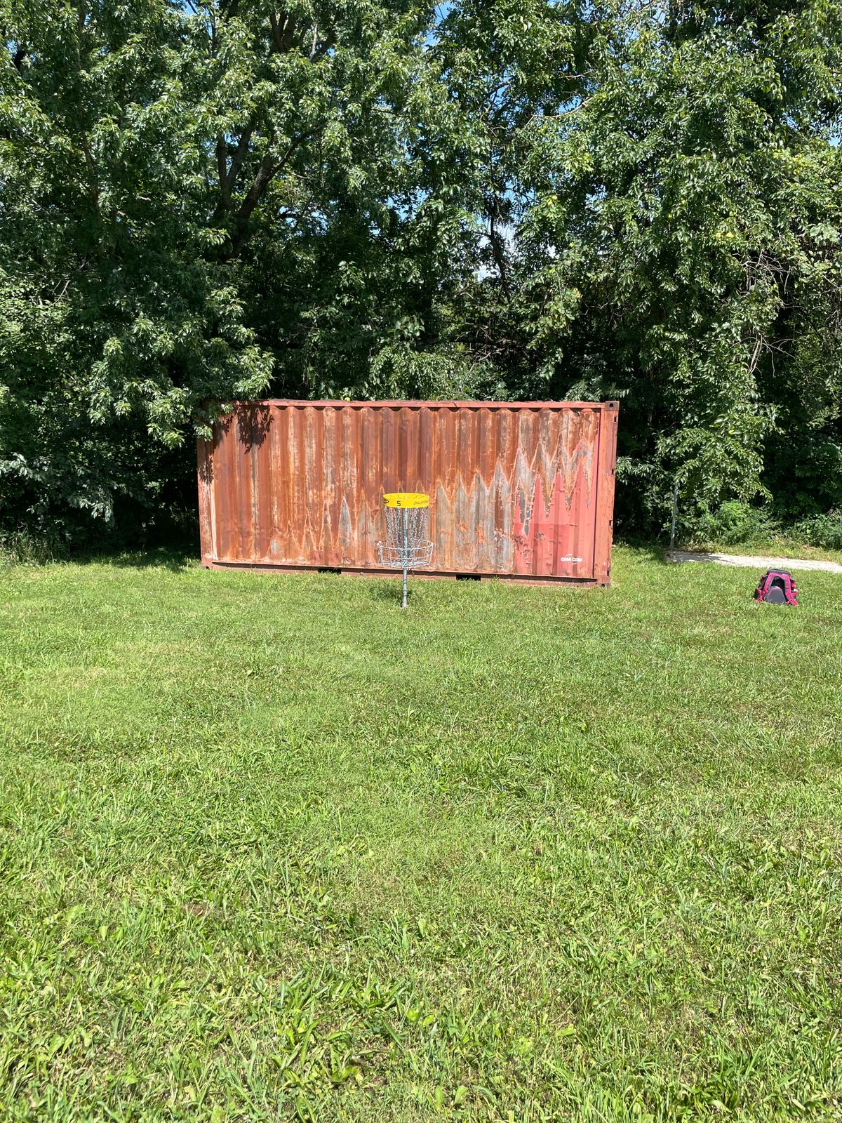 Hole 5 basket
