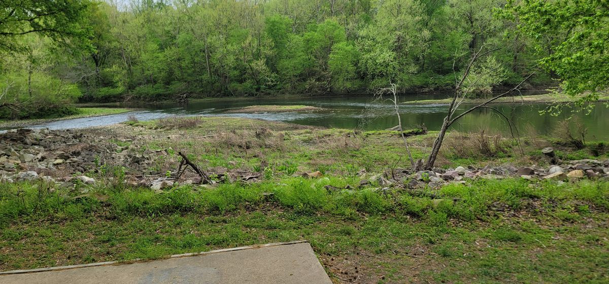 Water near hole 1