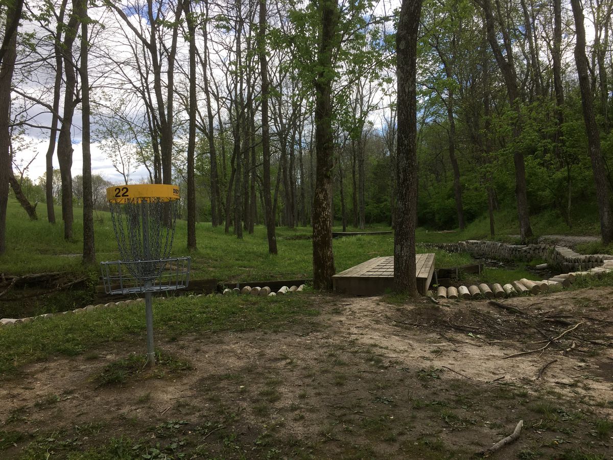 #22 long, looking back towards the tee.