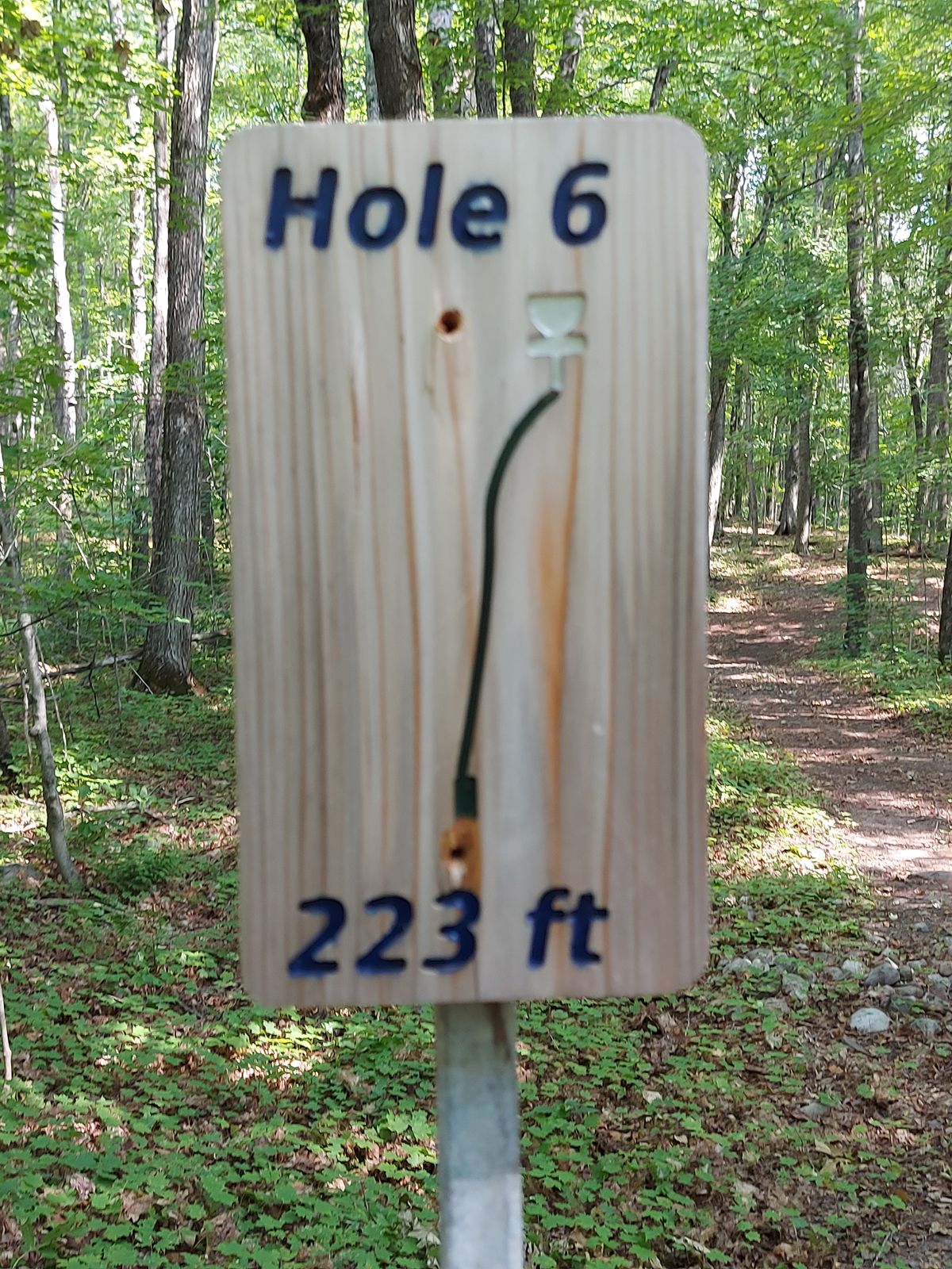 Hole #6.👍🍀👍☘