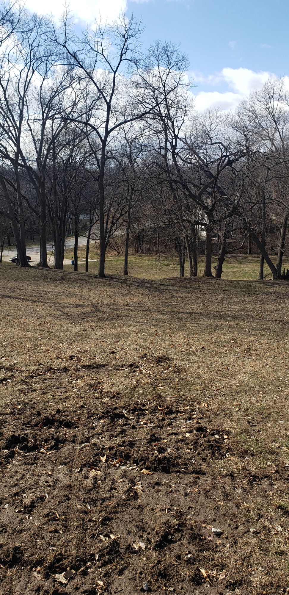 Hole 9 from the tee