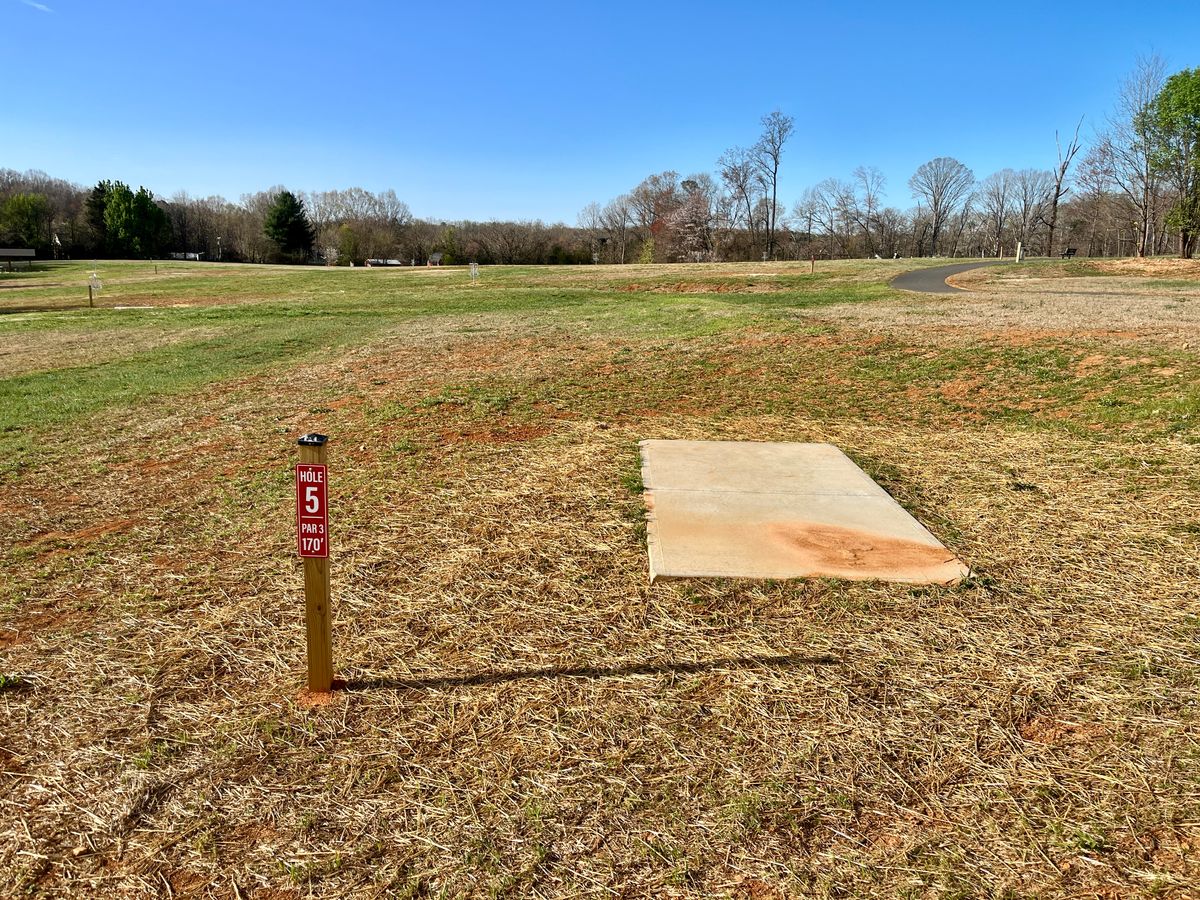 Hole 5 tee