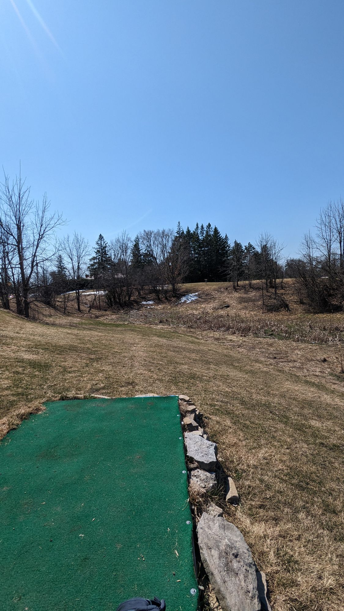 Hole 1, April 2023