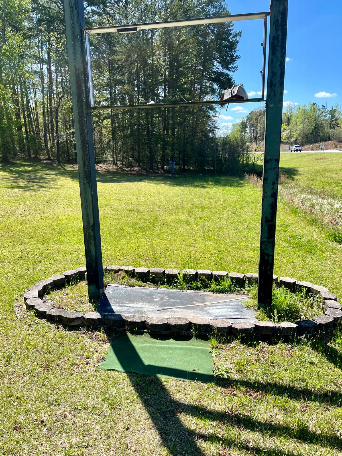 Hole 12 drop zone