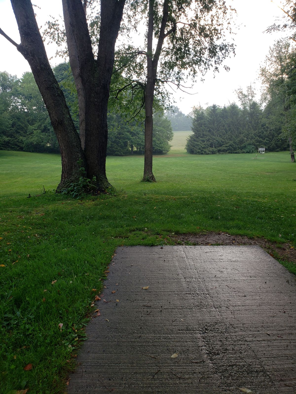 Hole 17 short teepad