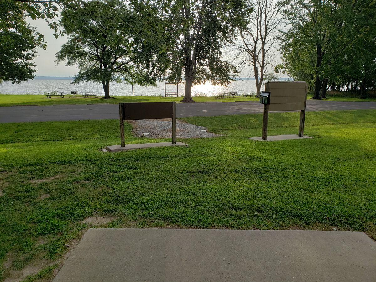 View of lake from #1 Tee-Pad
