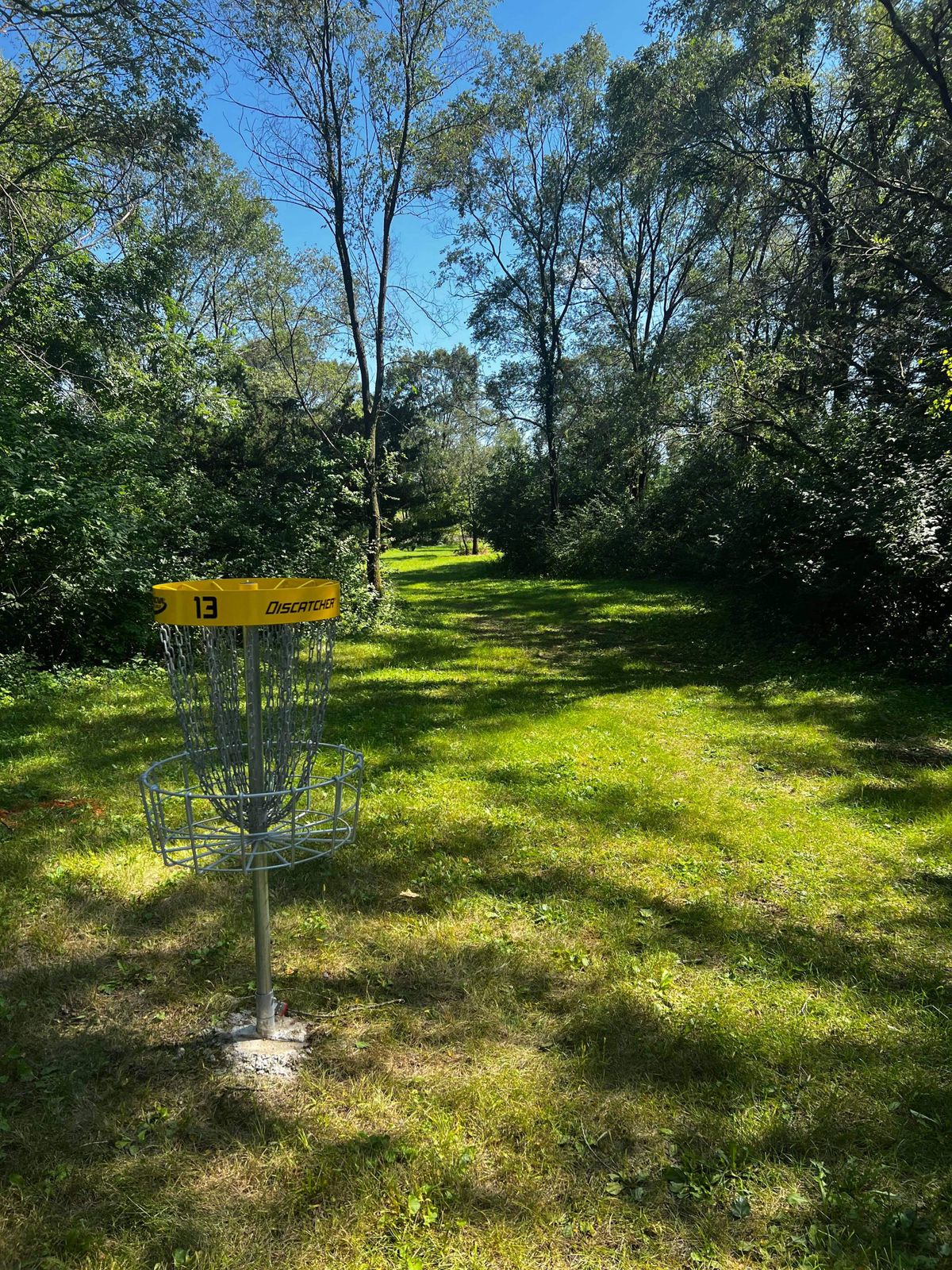 Hole 13 basket