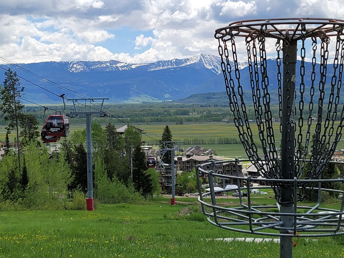 Beautiful mountain views from the course. 