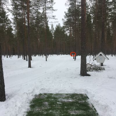 Väylä 7, 100m tekninen väylä