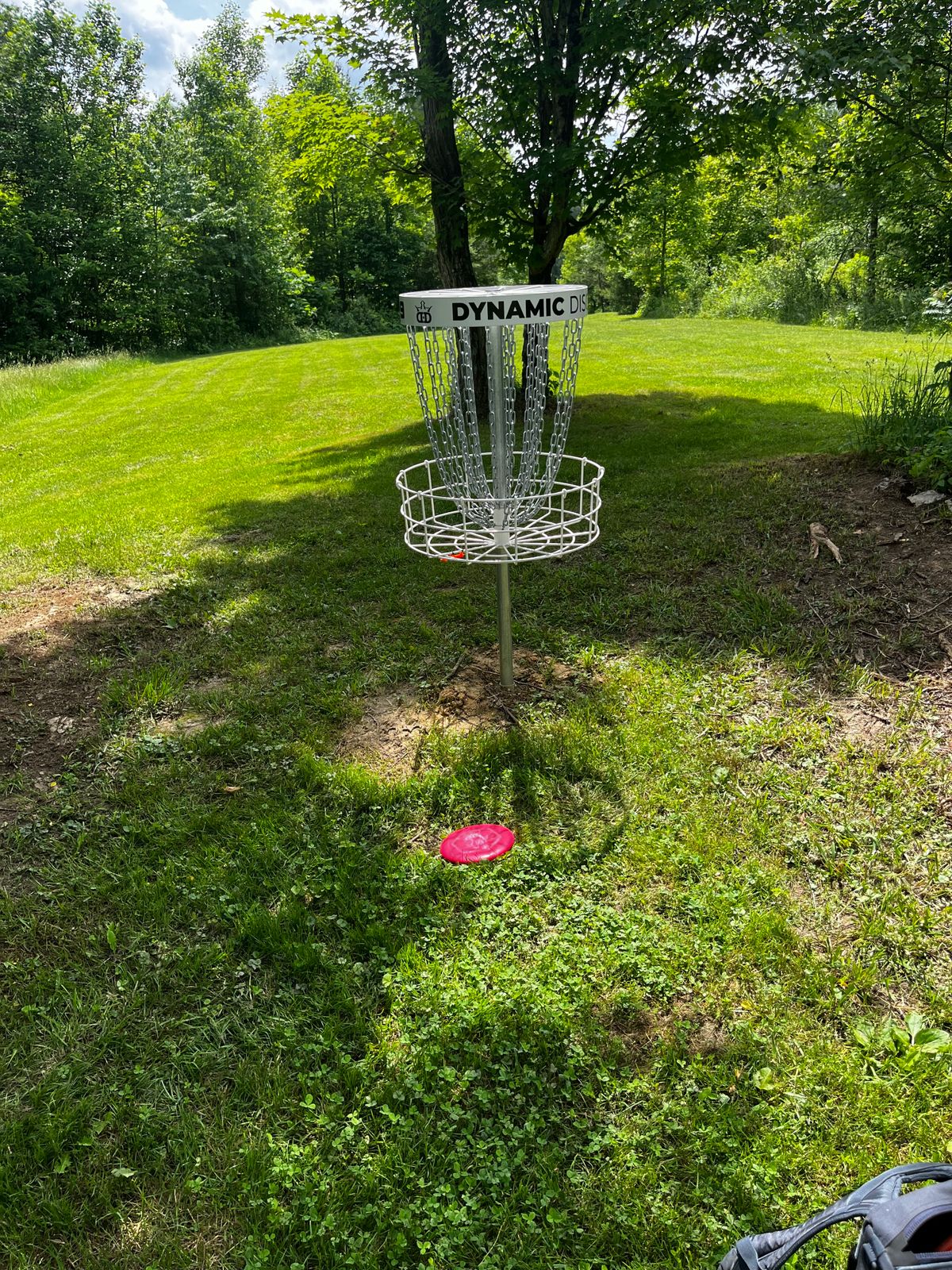 Hole 9 green