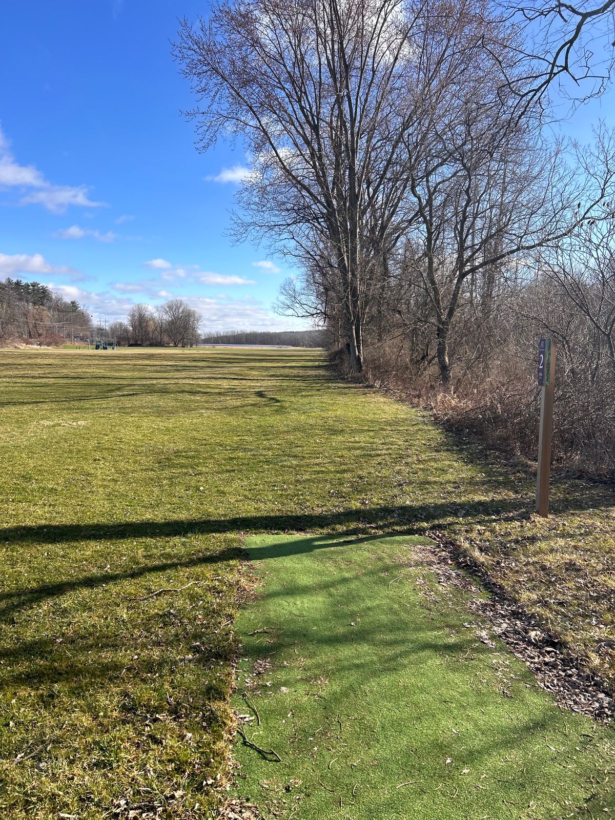 Hole 2 long tee