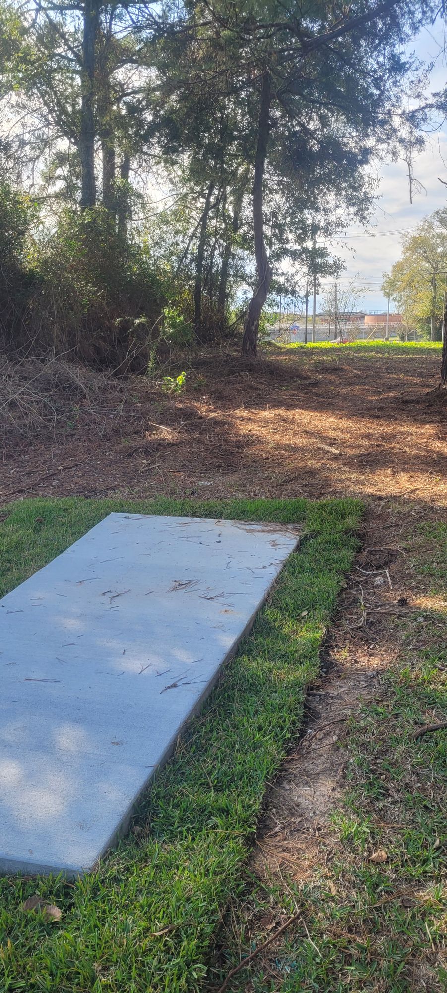Hole 7's tee pad