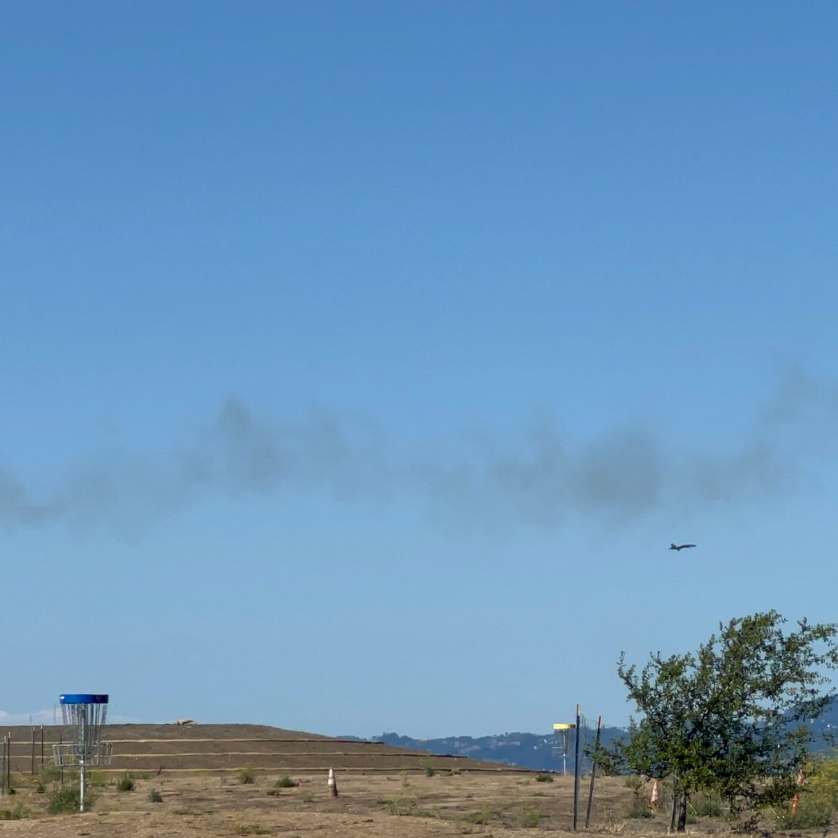 Call 18 with the Blue Angels FA-18 flying above