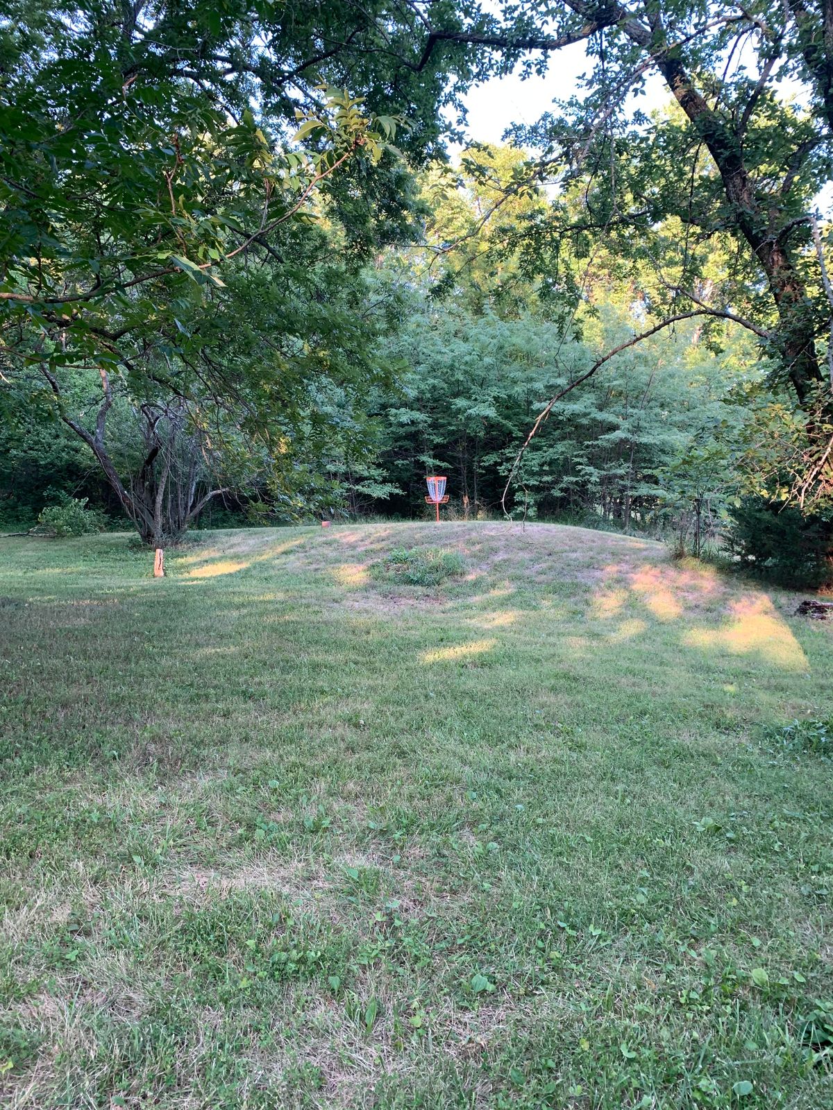 Hole #1 downhill to a mound