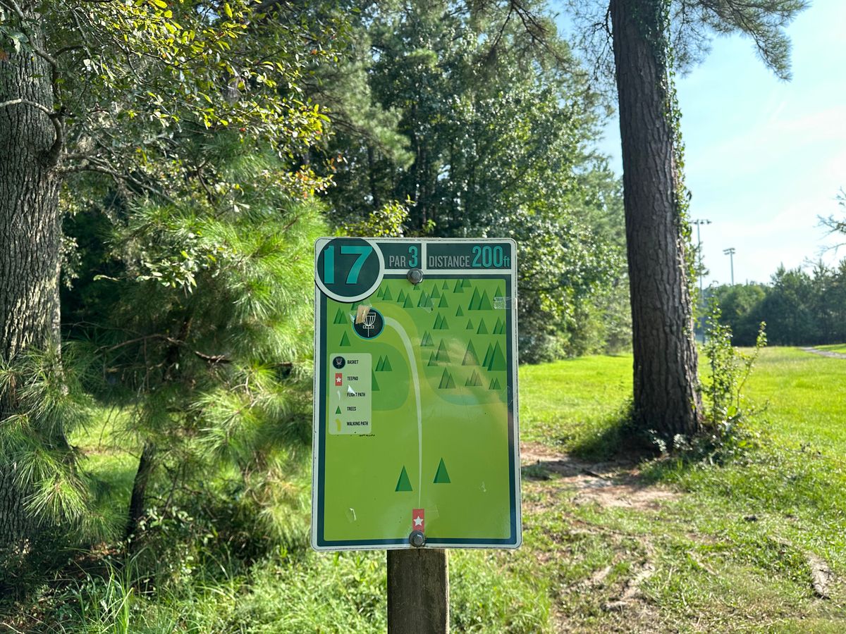 Hole 17 Sign